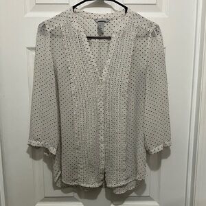 Polka Dot Blouse - Cream
Must be bundled